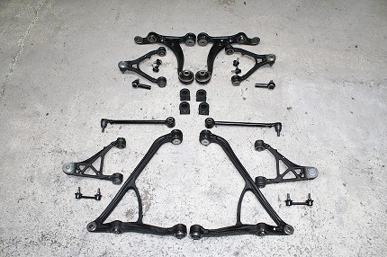 AP2 S2000 typeS サスペンションアーム一式 A'PEXi - EXV Rear Adjustable Upper Arm (Pillow Ball) - Honda S2000